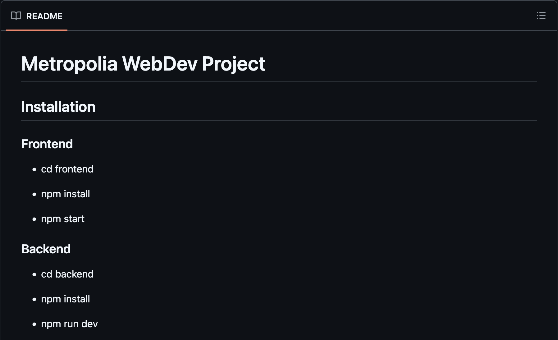 Project 4 image view